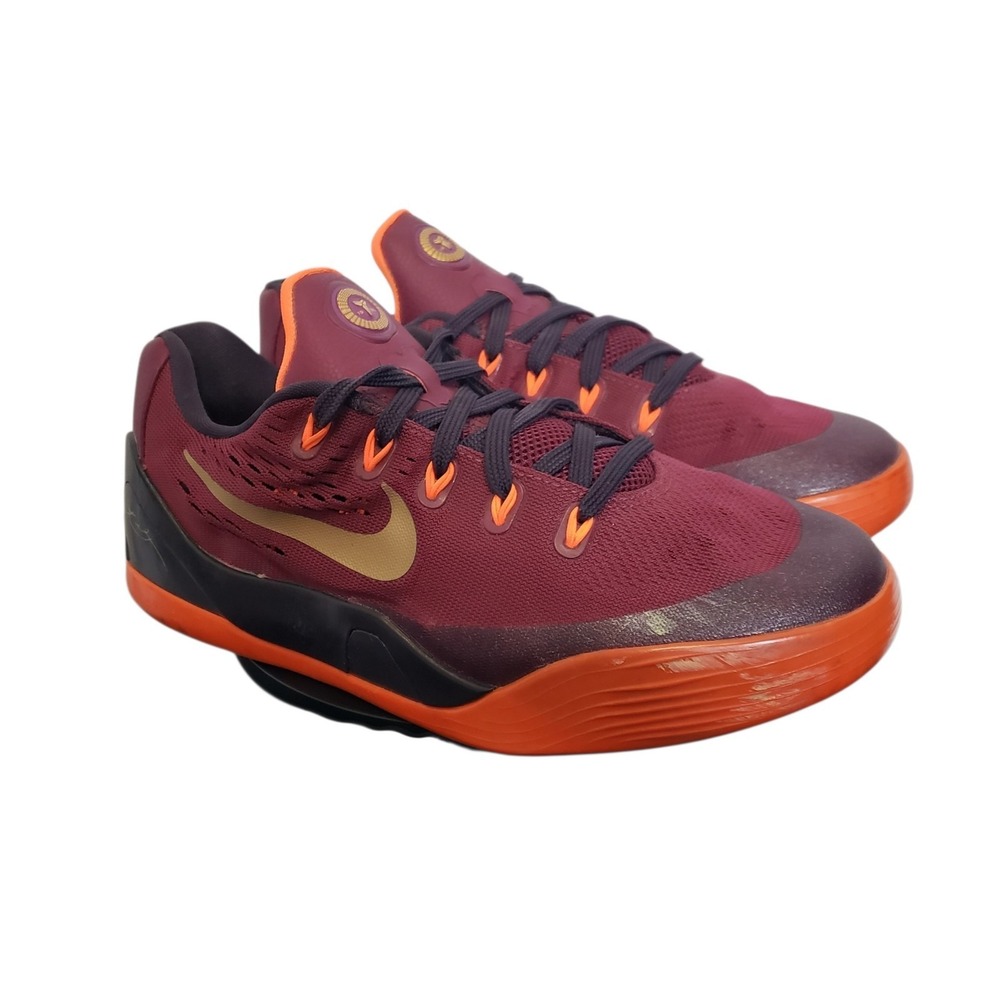 Vintage Nike Kobe 9 EM IX GS - Deep Garnet Kids Size 5.5y / Women's 7 653593-601
